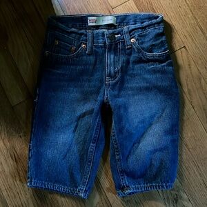 Levi’s slim shorts.